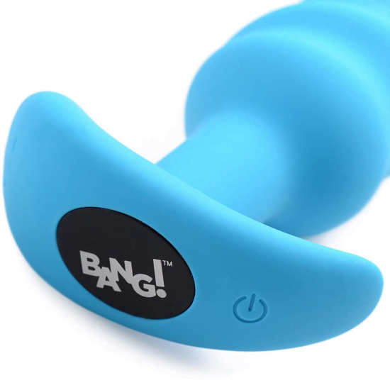 Bang Vibrating Swirl Butt Plug With Wireless Remote 2