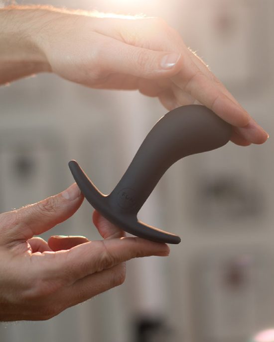 Fun Factory Bootie Large Silicone Anal Prostate Plug Black 1