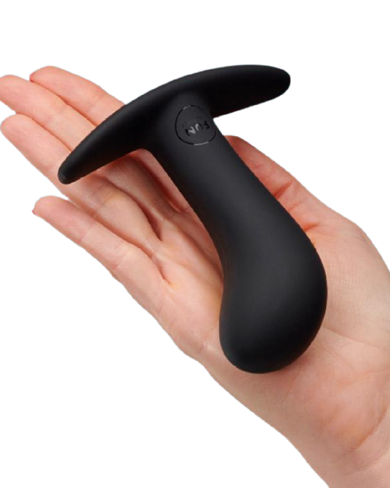 Fun Factory Bootie Large Silicone Anal Prostate Plug Black