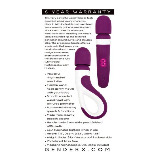 Gender X Handle It Wand Vibrator 11