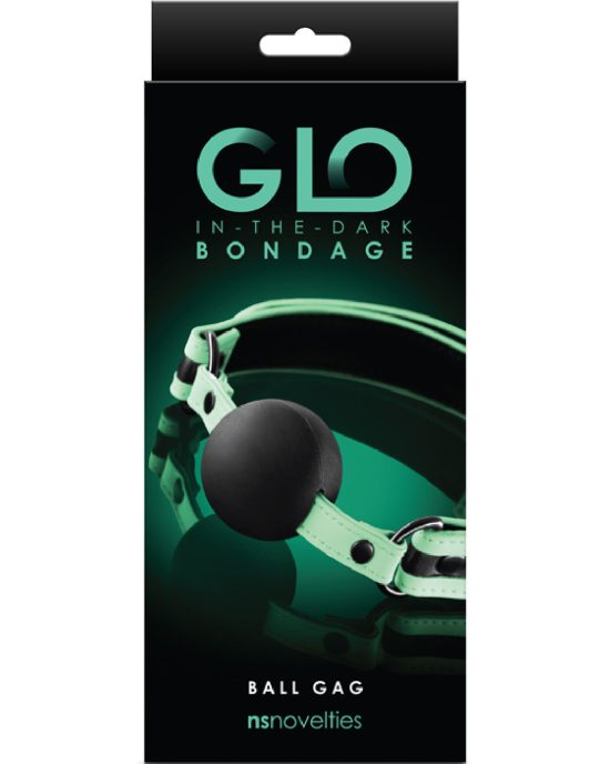 Glo Bondage Glow in the Dark Ball Gag