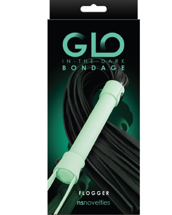 Glo Bondage Glow in the Dark Flogger