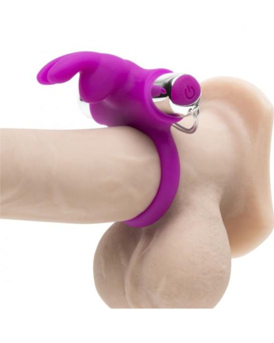 Happy Rabbit Vibrating Remote Control Cock Ring with Bunny Ears 2