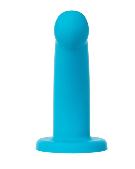 Hux 7 Inch Silicone Dildo Turquoise 1