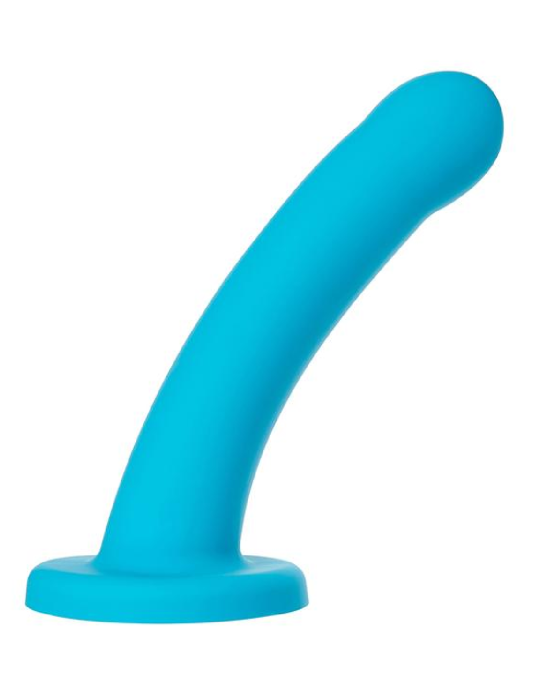 Hux 7 Inch Silicone Dildo Turquoise 3