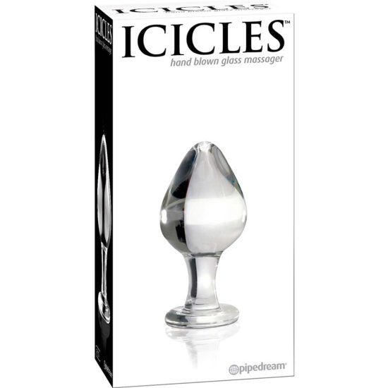 Icicles No. 25 Glass Butt Plug
