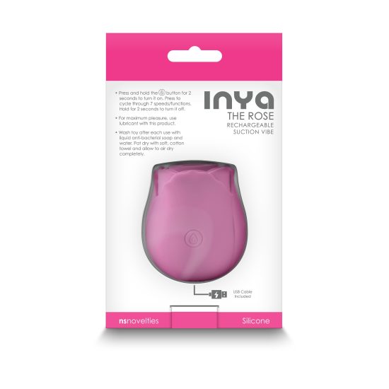 Inya Rose Rechargeable Suction Vibe 1