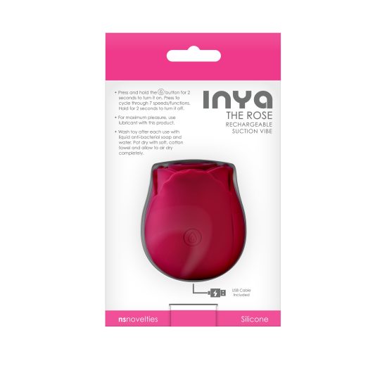 Inya Rose Rechargeable Suction Vibe 5