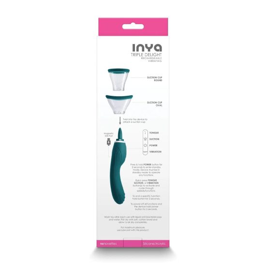 Inya Triple Delight Licking Suction Vibe 1