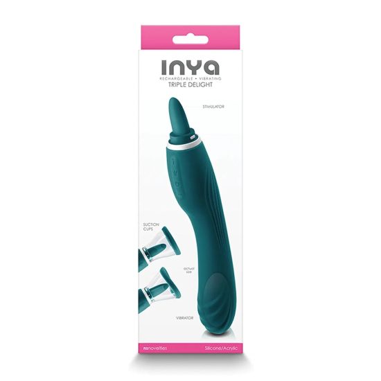 Inya Triple Delight Licking Suction Vibe 3