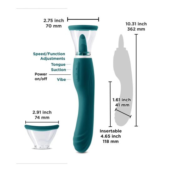 Inya Triple Delight Licking Suction Vibe 5