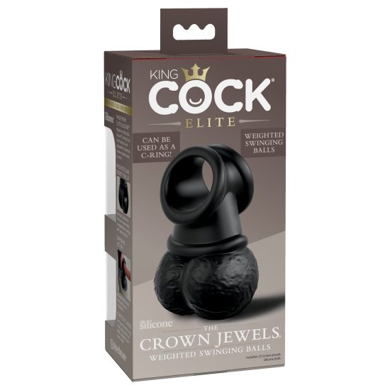 King Cock The Crown Jewels Weighted Swinging Balls 8