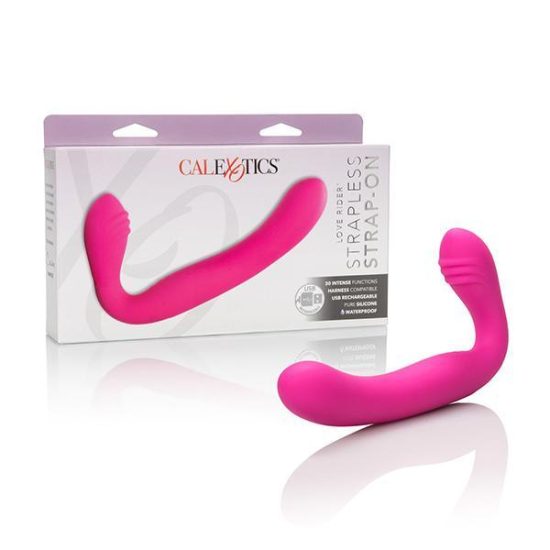 Love Rider Rechargeable Vibrating Strapless Strap On 5