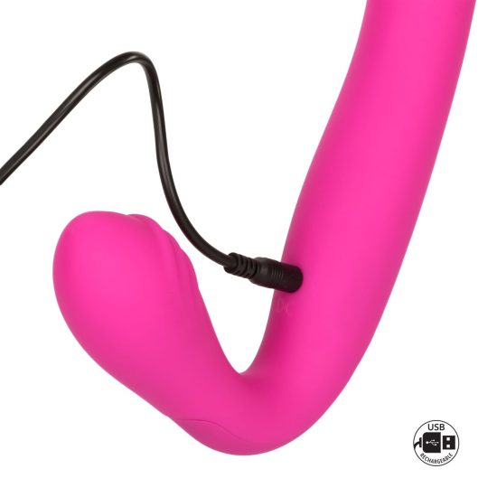 Love Rider Rechargeable Vibrating Strapless Strap On 6