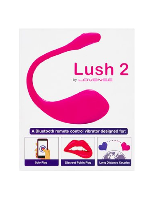 Lovense Lush 2 Sound Activated Bluetooth Wearable Vibrator