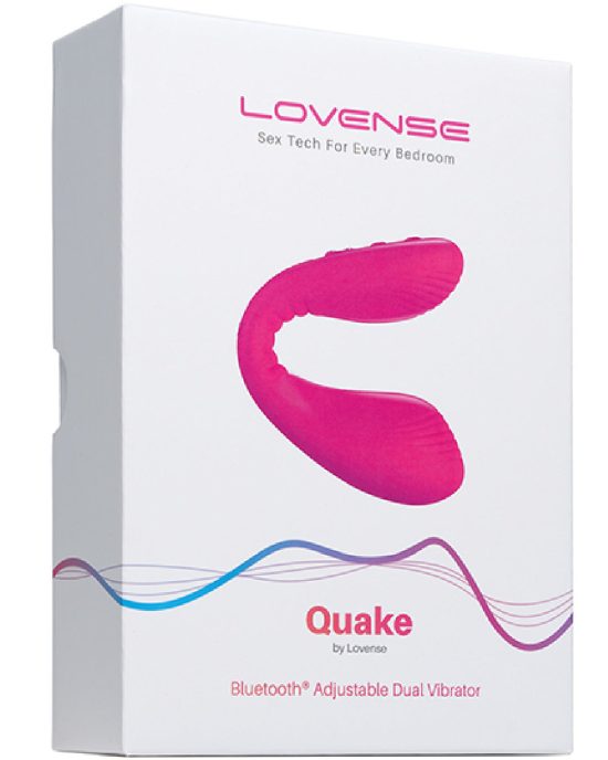Lovense Quake Sound Activated Bluetooth Wearable Dual Stimulation Vibrator 1