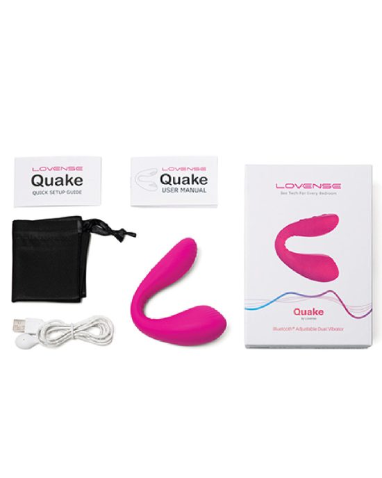 Lovense Quake Sound Activated Bluetooth Wearable Dual Stimulation Vibrator