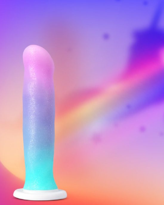 Lucky Sparkle Silicone Suction Cup 8 Inch Dildo 3