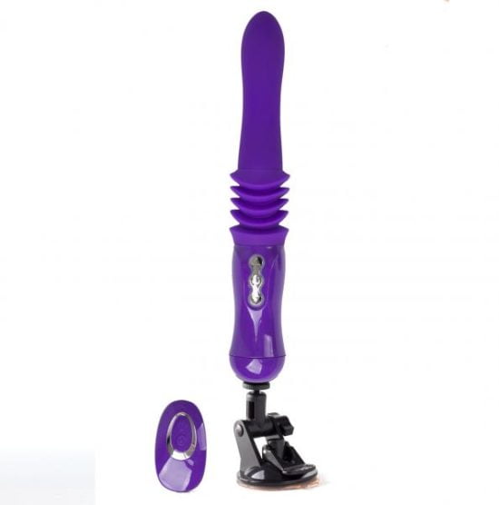 Maia Monroe Rechargeable Remote Control Suction Cup Thrusting Vibrator 1