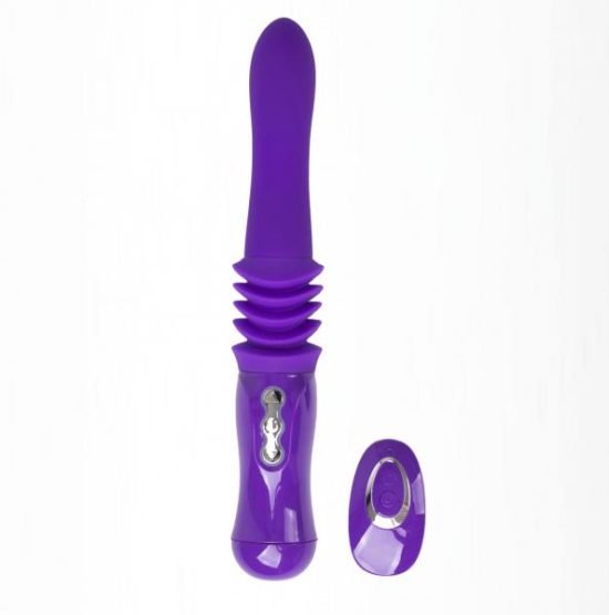 Maia Monroe Rechargeable Remote Control Suction Cup Thrusting Vibrator 2