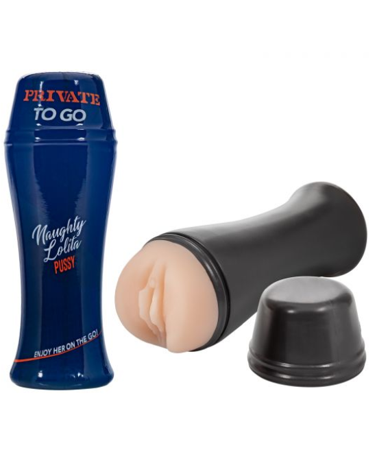 Naughty Lolita to Go Realistic Pussy Travel Stroker 2