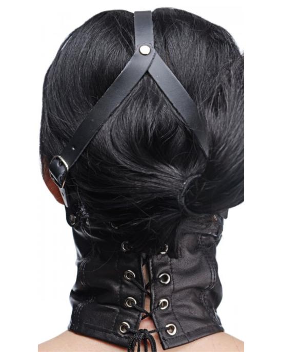 Neck Corset Harness With Stuffer Gag 1