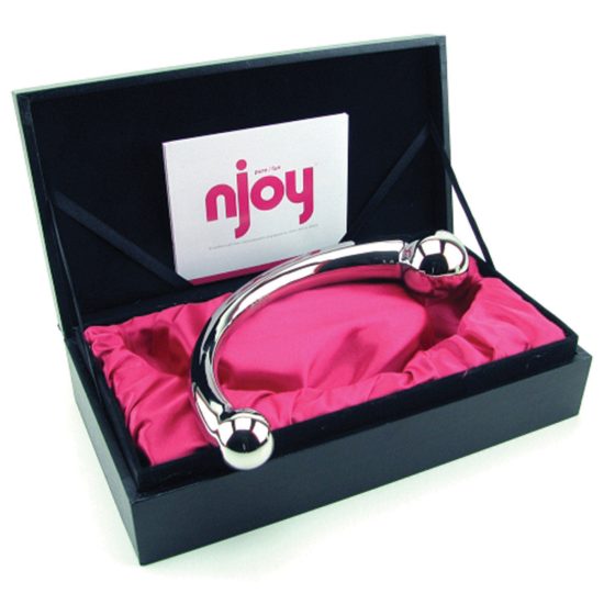 Njoy Pure Wand Double Ended 8 Inch Steel Dildo 4