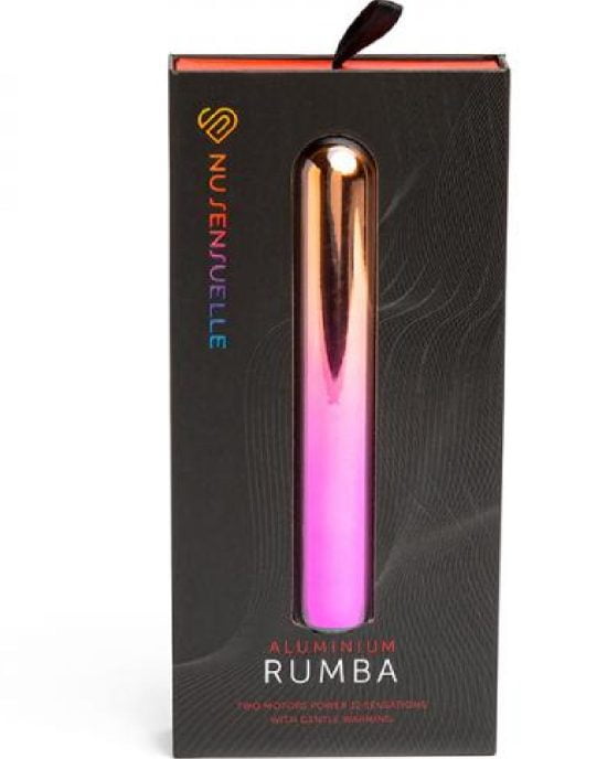 Nu Sensuelle Warming Aluminum Rumba Rainbow Bullet Vibrator
