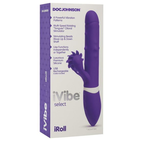 iVibe Select iRoll Rechargeable Rabbit Vibe 1